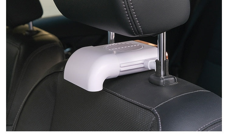 CoolRide Rear Seat USB Car Fan - Black
