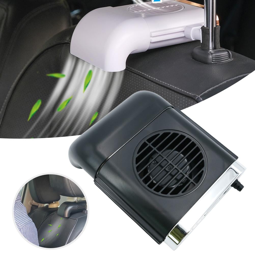 CoolRide Rear Seat USB Car Fan - Black